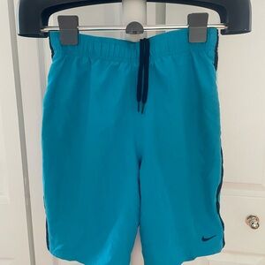Nike Turquoise Sports Shorts